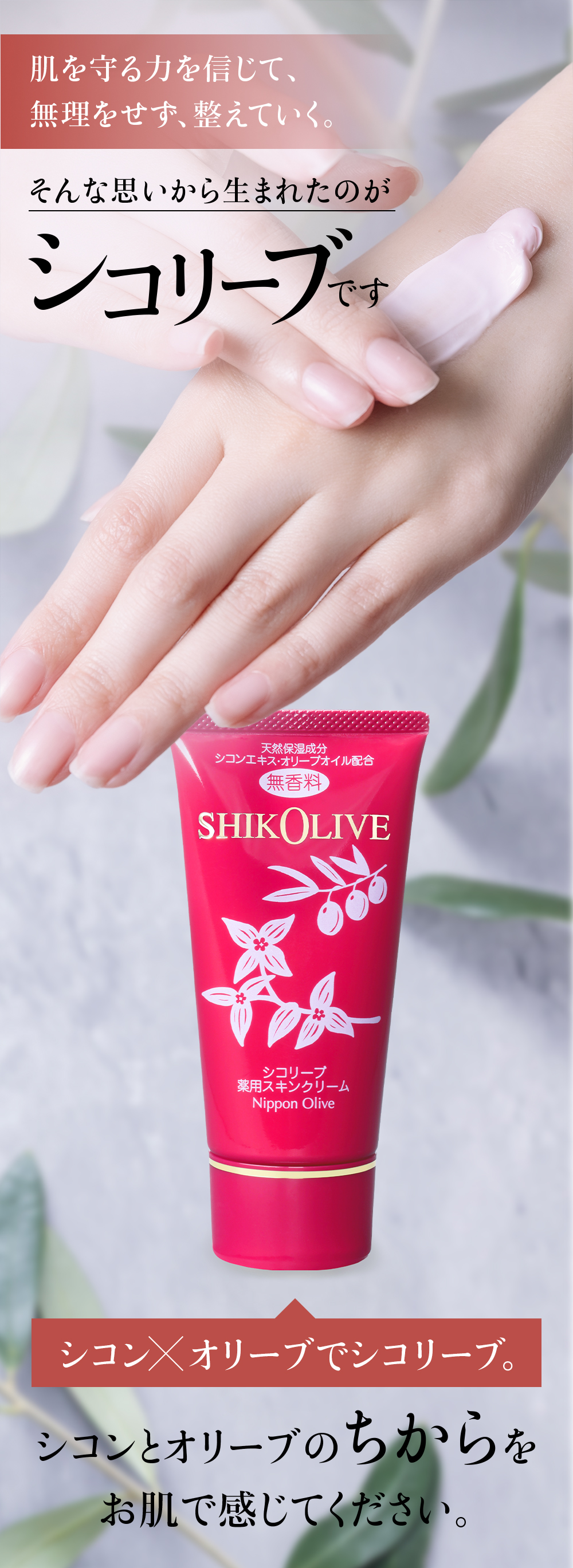 シコリーブ 薬用スキンクリーム 80g(チューブ) 肌あれ 乾燥に
